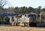 CSX 4768 & 4776 lead train S696 up track 2 